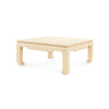 Villa & House - Bethany Large Square Coffee Table, Natural-Bungalow 5-Blue Hand Home