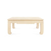 Villa & House - Bethany Large Square Coffee Table, Natural-Bungalow 5-Blue Hand Home