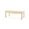 Villa & House - Bethany Large Rectangular Coffee Table, Natural-Bungalow 5-Blue Hand Home
