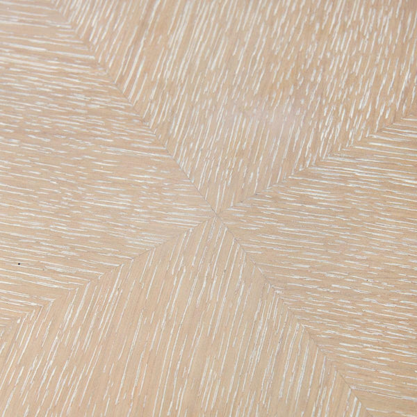 Villa & House - Bertram Side Table, Bleached Cerused Oak-Bungalow 5-Blue Hand Home