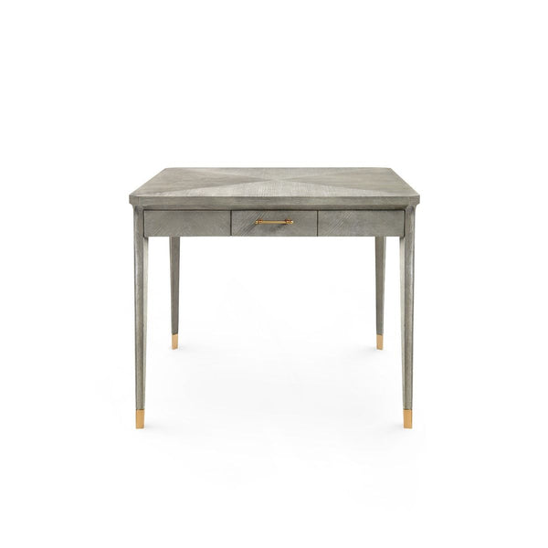 Villa & House - Bertram Game Table, Gray-Bungalow 5-Blue Hand Home
