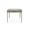 Villa & House - Bertram Game Table, Gray-Bungalow 5-Blue Hand Home