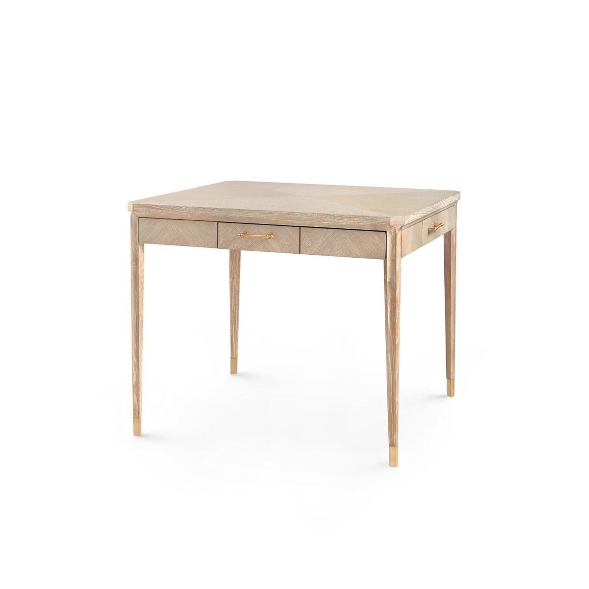 Villa & House - BERTRAM GAME TABLE, BLEACHED CERUSED OAK-Bungalow 5-Blue Hand Home