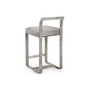 Villa & House - Baltar Counter Stool, Gray-Bungalow 5-Blue Hand Home