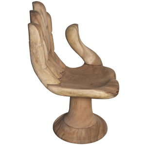 Noir Buddha Chair, Teak-Noir Furniture-Blue Hand Home