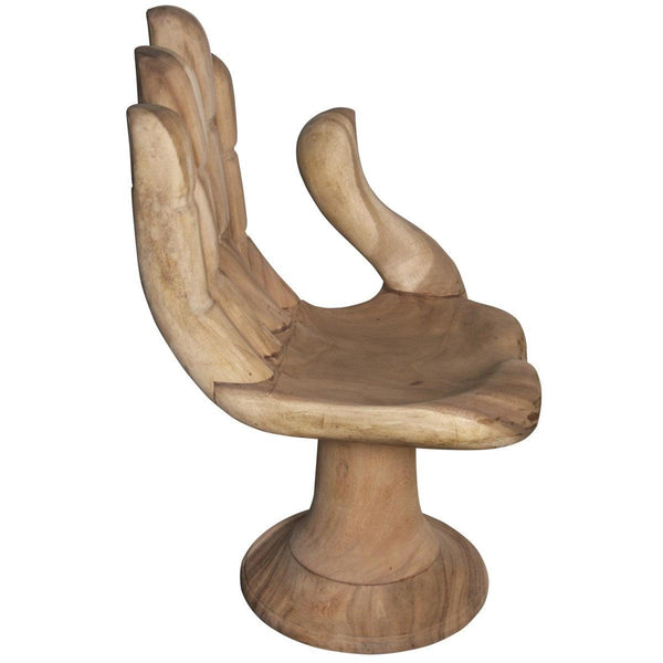 Noir Buddha Chair, Teak-Noir Furniture-Blue Hand Home