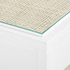 Villa & House - Caanan 1-drawer Side Table, White-Bungalow 5-Blue Hand Home