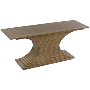 Noir Furniture Cambio Console, Bleached Walnut-Noir Furniture-Blue Hand Home