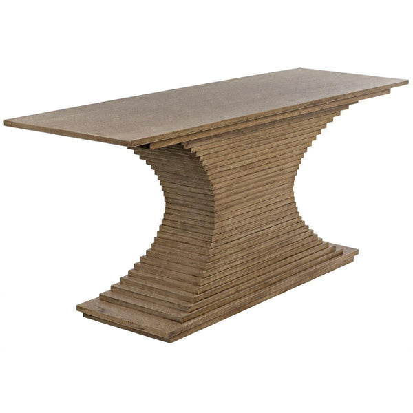 Noir Furniture Cambio Console, Bleached Walnut-Noir Furniture-Blue Hand Home