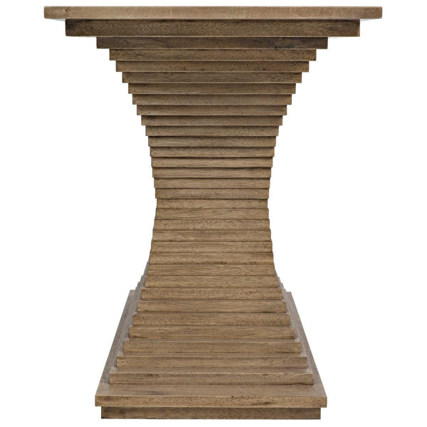 Noir Furniture Cambio Console, Bleached Walnut-Noir Furniture-Blue Hand Home