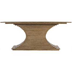 Noir Furniture Cambio Console, Bleached Walnut-Noir Furniture-Blue Hand Home