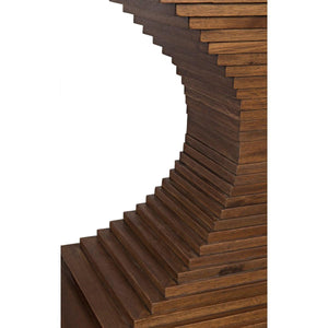 Noir Furniture Cambio Console, Dark Walnut-Noir Furniture-Blue Hand Home