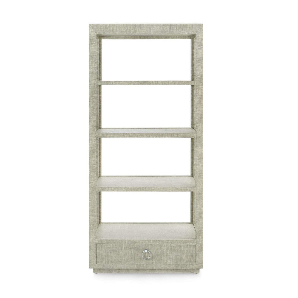 Villa & House - Camilla Etagere, Moss Gray Tweed-Bungalow 5-Blue Hand Home