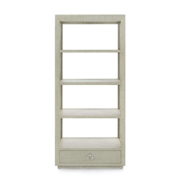 Villa & House - Camilla Etagere, Moss Gray Tweed-Bungalow 5-Blue Hand Home