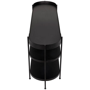 Noir Furniture Cassio Console, Black Metal-Noir Furniture-Blue Hand Home