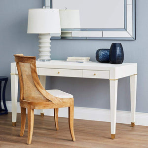 Villa & House - Claudette Desk In White-Bungalow 5-Blue Hand Home