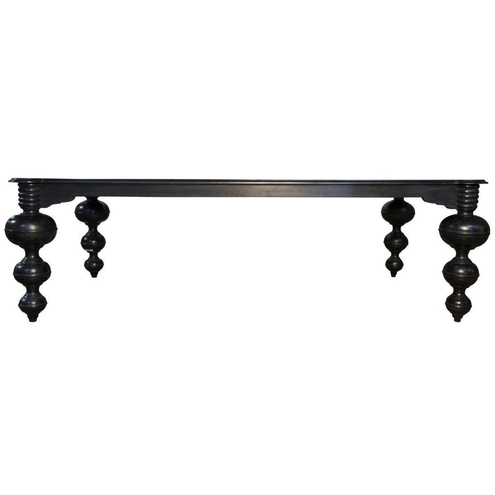 Noir Claudio Dining Table, Black-Noir Furniture-Blue Hand Home