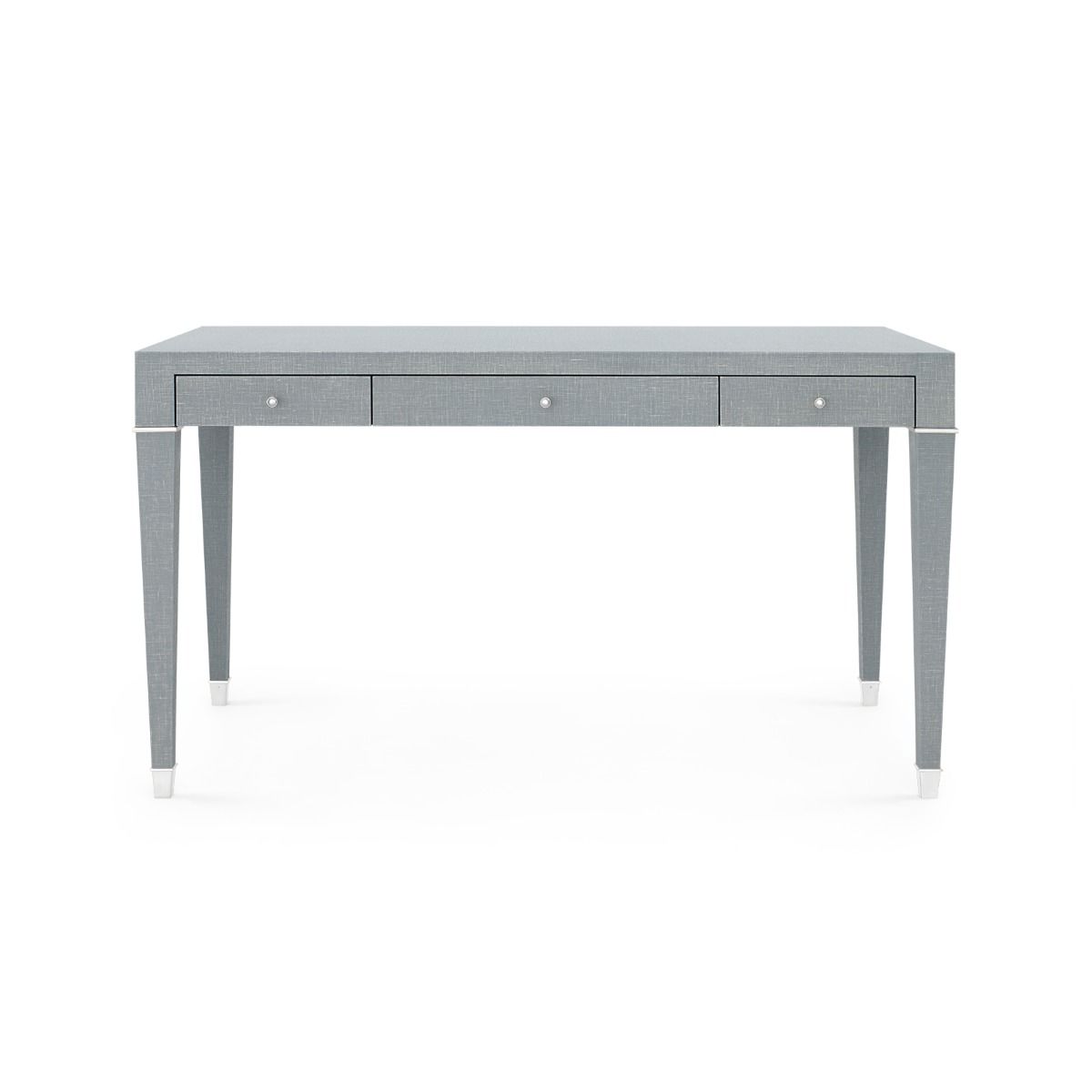 Villa & House - Claudette Desk, Gray And Nickel-Bungalow 5-Blue Hand Home