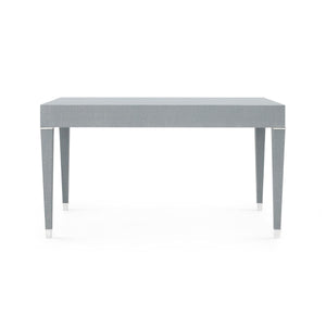 Villa & House - Claudette Desk, Gray And Nickel-Bungalow 5-Blue Hand Home