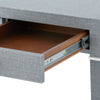 Villa & House - Claudette Desk, Gray And Nickel-Bungalow 5-Blue Hand Home