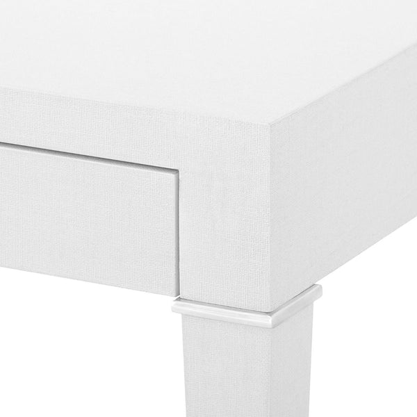 Villa & House - Claudette Desk, White And Nickel-Bungalow 5-Blue Hand Home
