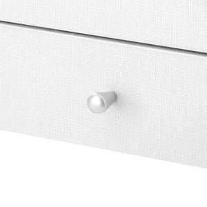 Villa & House - Claudette Desk, White And Nickel-Bungalow 5-Blue Hand Home