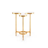 Villa & House - Clover Side Table, White-Bungalow 5-Blue Hand Home