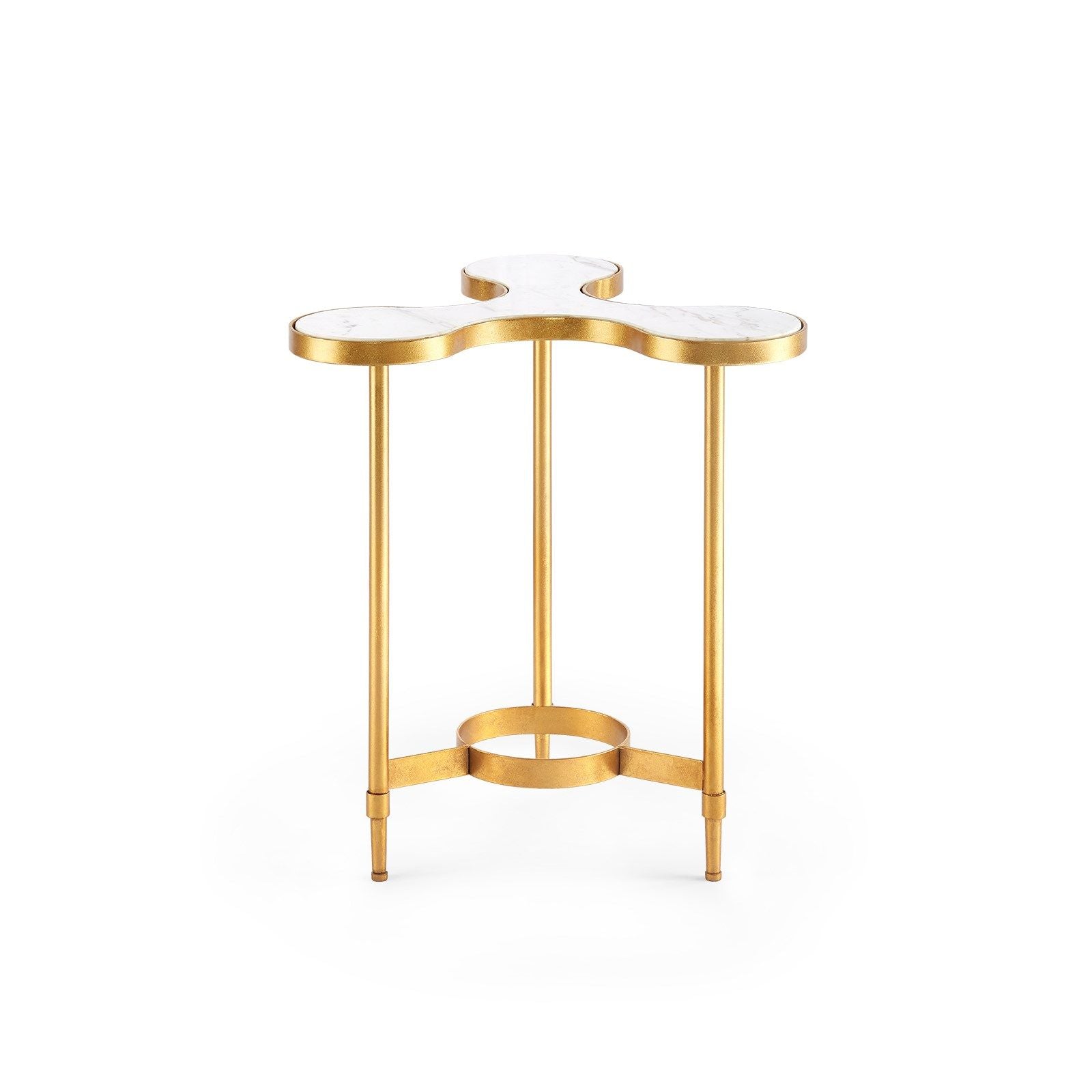 Villa & House - Clover Side Table, White-Bungalow 5-Blue Hand Home