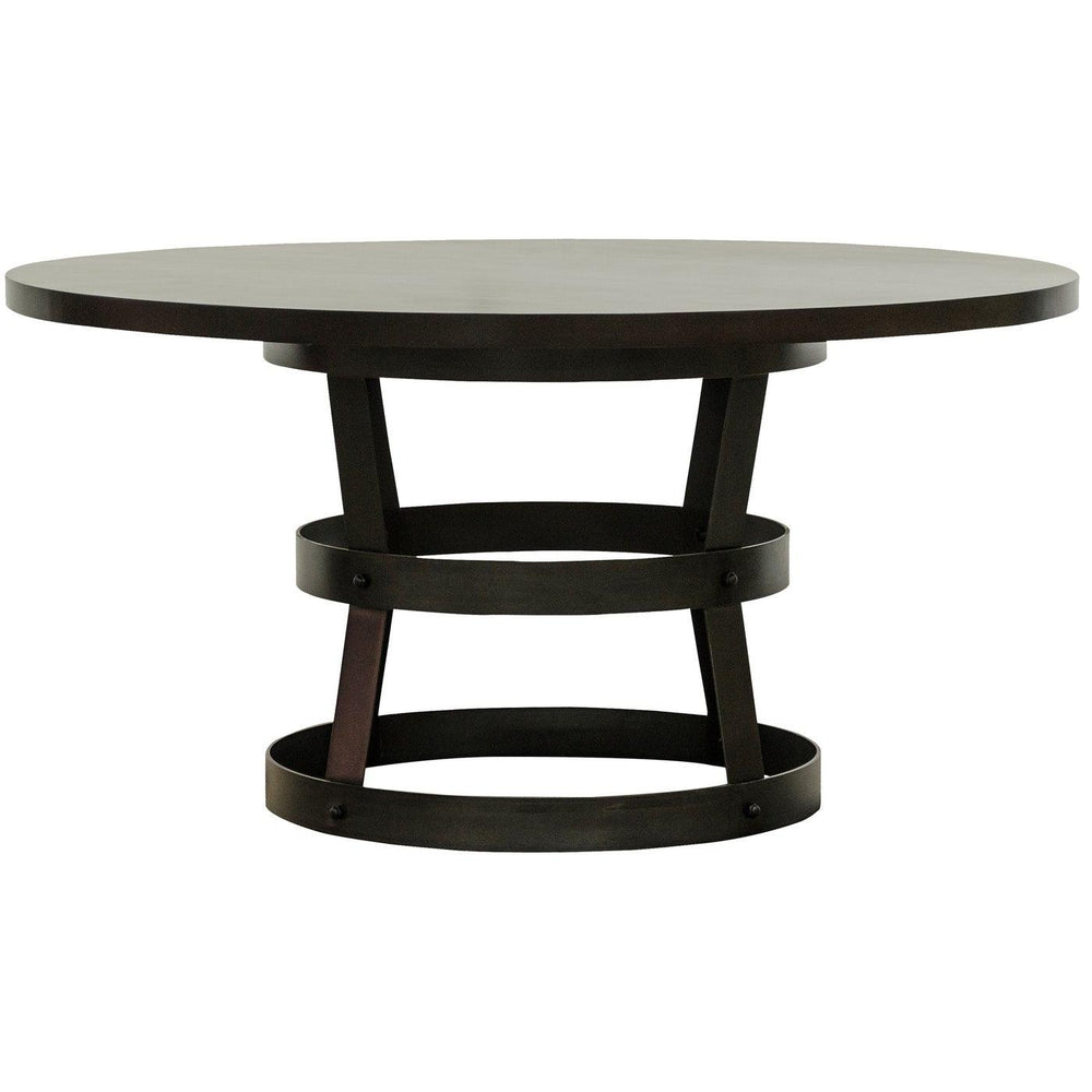 Basket Dining Table, Alder/Steel Base-CFC Furniture-Blue Hand Home