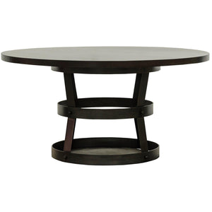 Basket Dining Table, Alder/Steel Base-CFC Furniture-Blue Hand Home