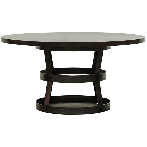 Basket Dining Table, Alder/Steel Base-CFC Furniture-Blue Hand Home