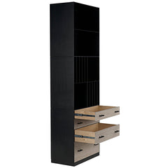 Armstrong Bookcase Steel/Reclaimed Lumber-CFC Furniture-Blue Hand Home