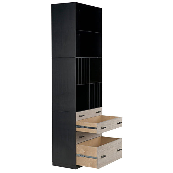Armstrong Bookcase Steel/Reclaimed Lumber-CFC Furniture-Blue Hand Home