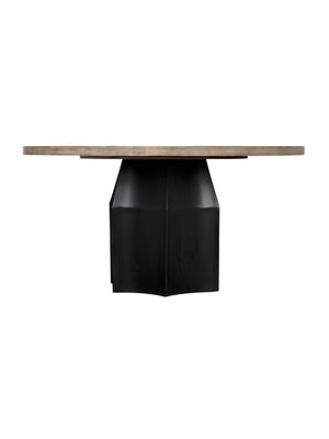 Kamila Dining table, RL top, Stteel Base-CFC Furniture-Blue Hand Home