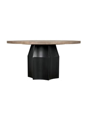 Kamila Dining table, RL top, Stteel Base-CFC Furniture-Blue Hand Home