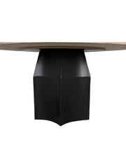 Kamila Dining table, RL top, Stteel Base-CFC Furniture-Blue Hand Home