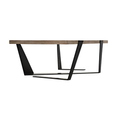 Mamba Coffee Table, Alder/Steel Base-CFC Furniture-Blue Hand Home