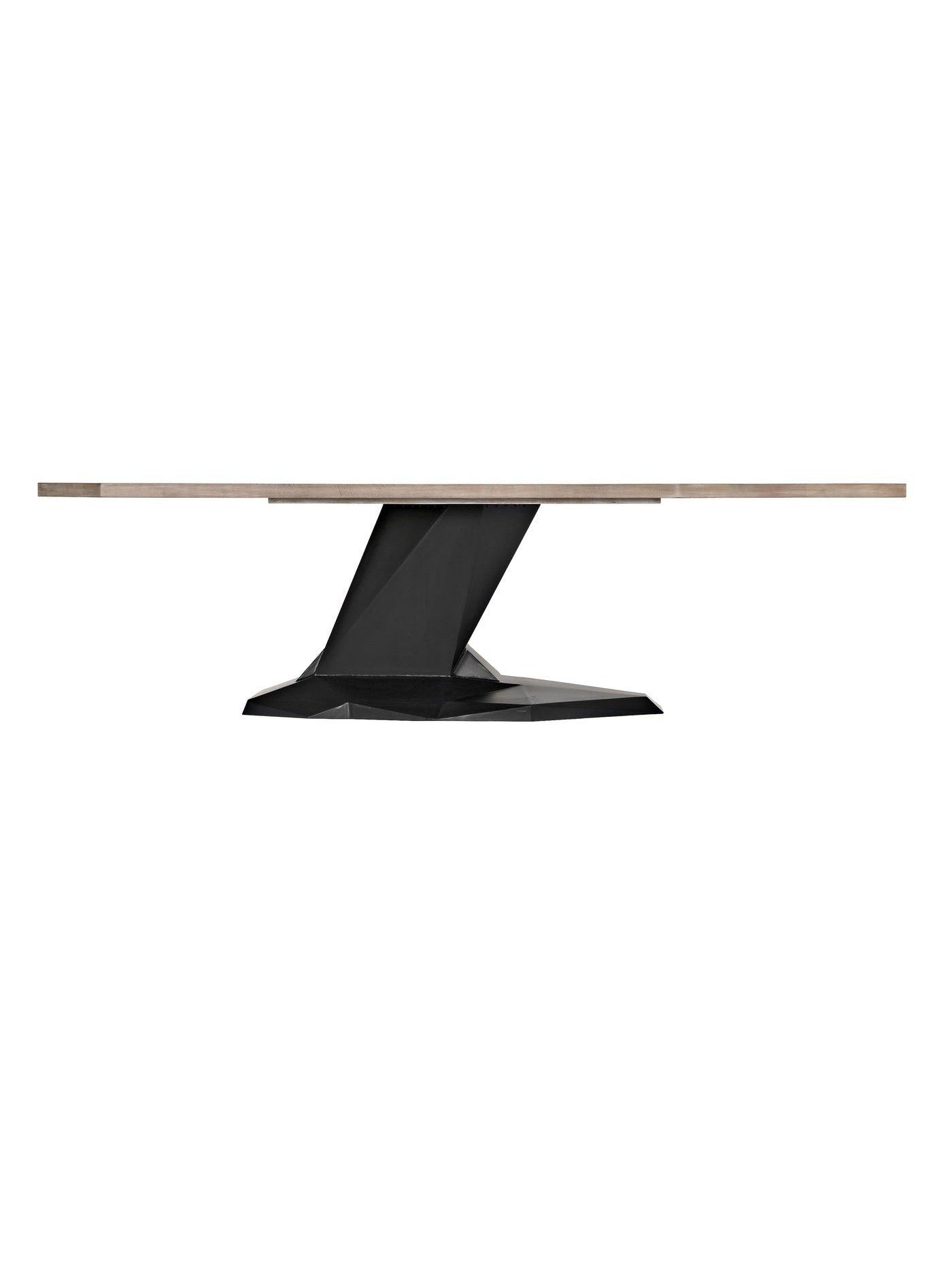 Tiblisi Dining Table, Alder/Steel Base-CFC Furniture-Blue Hand Home