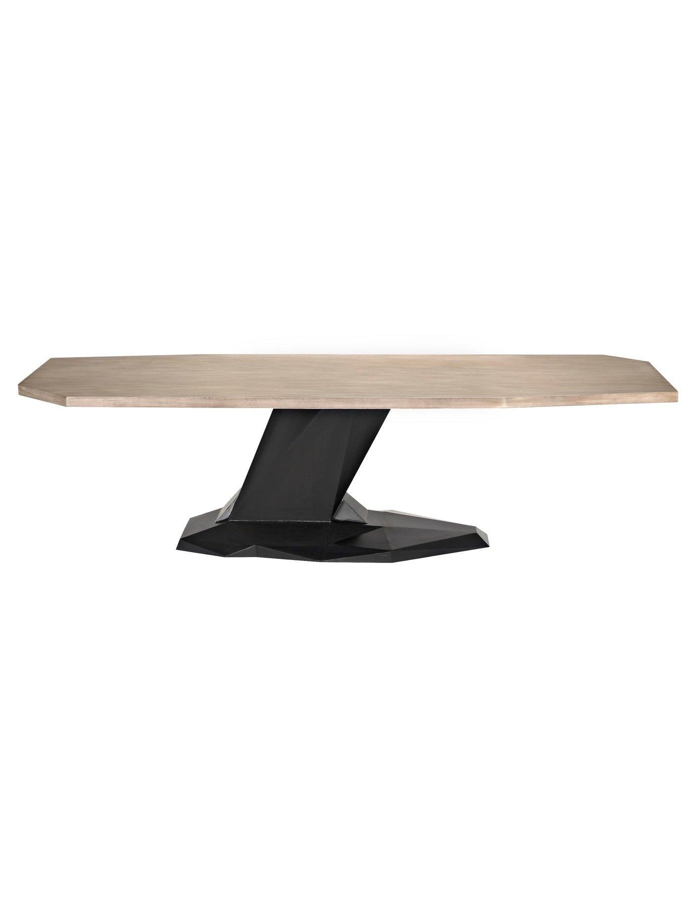 Tiblisi Dining Table, Alder/Steel Base-CFC Furniture-Blue Hand Home