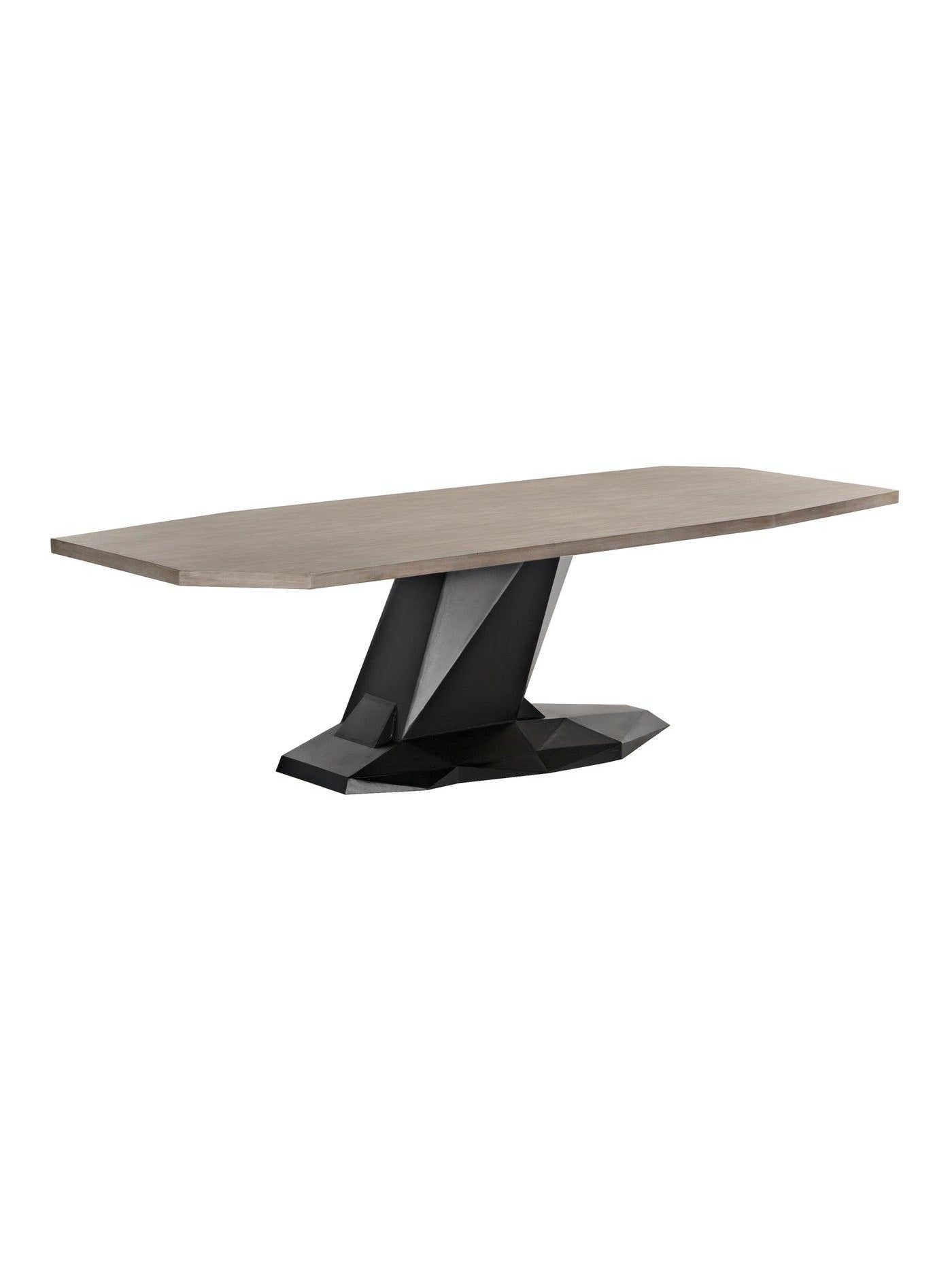 Tiblisi Dining Table, Alder/Steel Base-CFC Furniture-Blue Hand Home