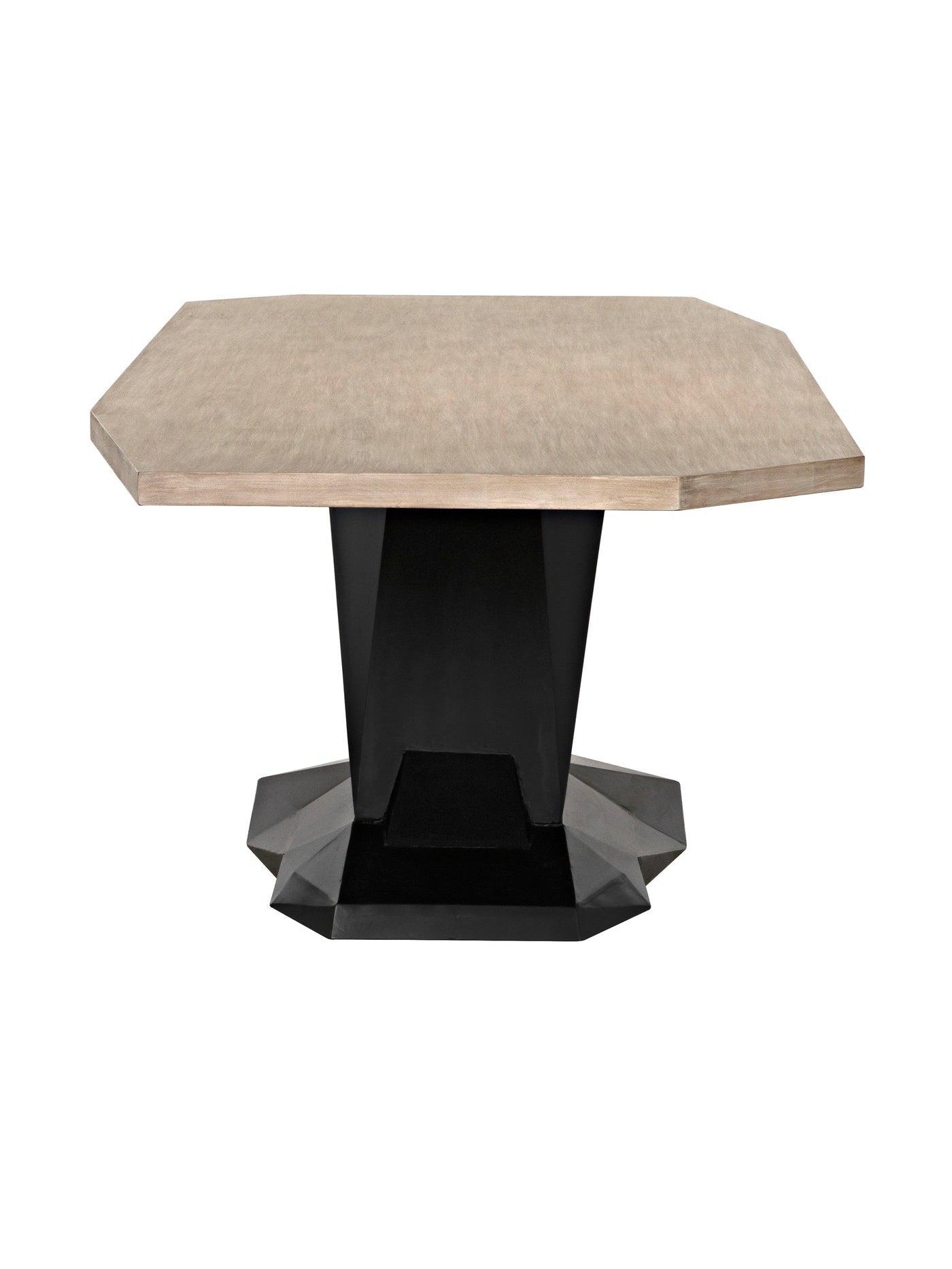 Tiblisi Dining Table, Alder/Steel Base-CFC Furniture-Blue Hand Home