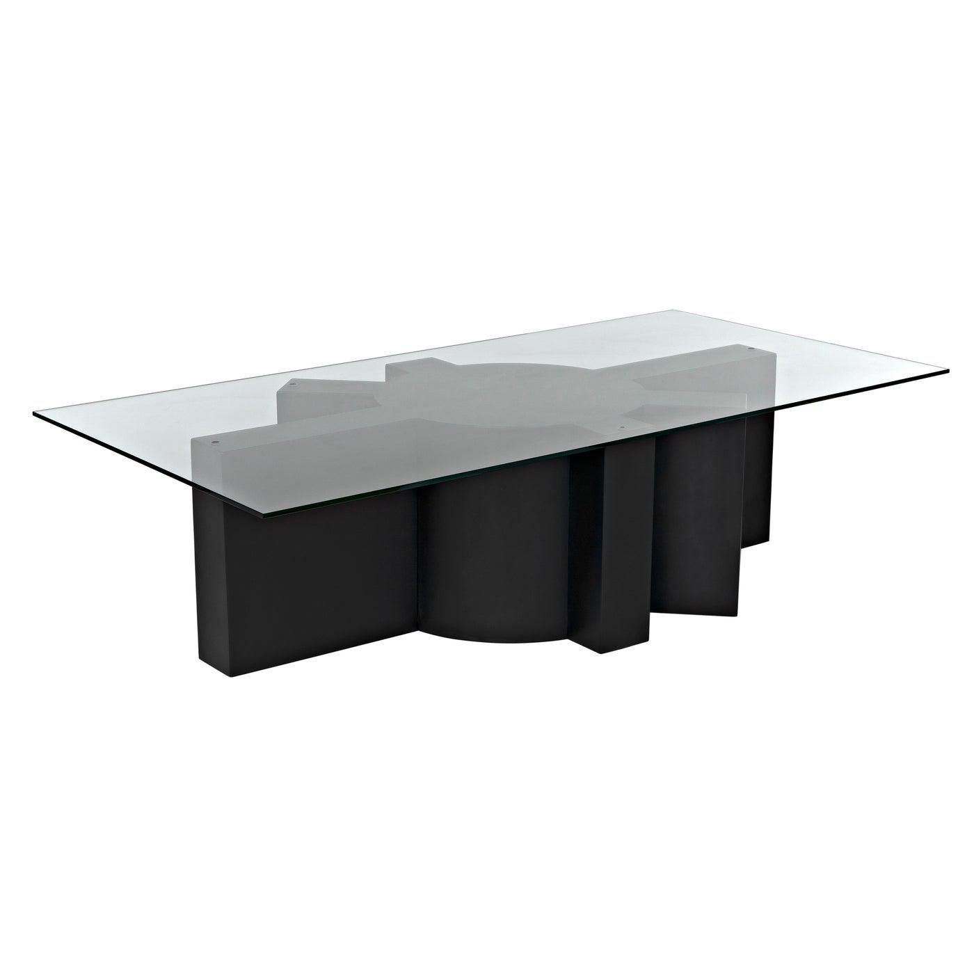 Bateman Coffee Table, Glass Top-CFC Furniture-Blue Hand Home