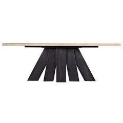 Adam Dining Table, Reclaimed Lumber Top-CFC Furniture-Blue Hand Home