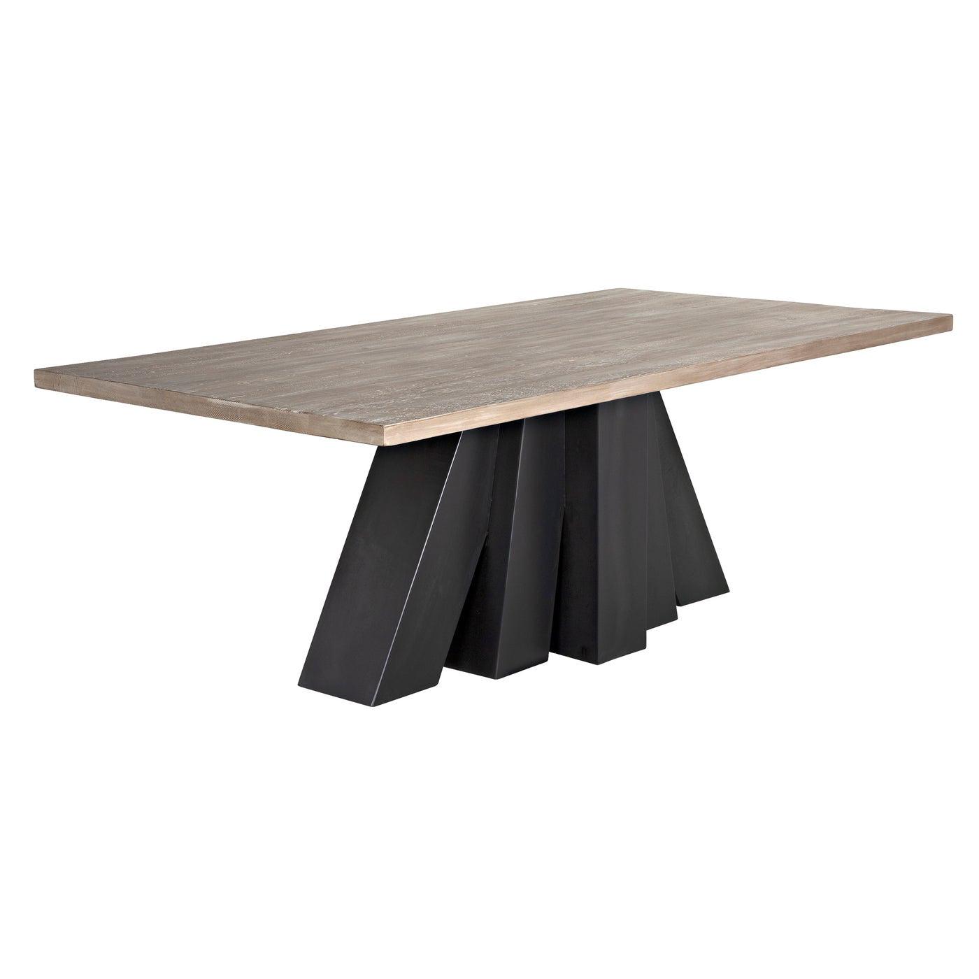 Adam Dining Table, Reclaimed Lumber Top-CFC Furniture-Blue Hand Home