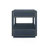 Villa & House - Carmen 2-Drawer Side Table - Navy Blue-Bungalow 5-Blue Hand Home