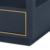 Villa & House - Carmen 2-Drawer Side Table - Navy Blue-Bungalow 5-Blue Hand Home