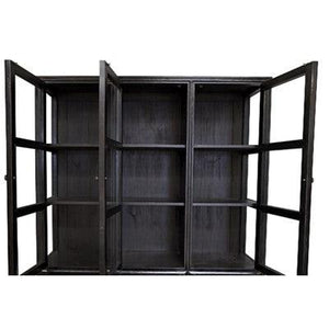 Noir Colonial Hutch Black-Noir Furniture-Blue Hand Home