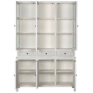 Noir Colonial Hutch White-Noir Furniture-Blue Hand Home