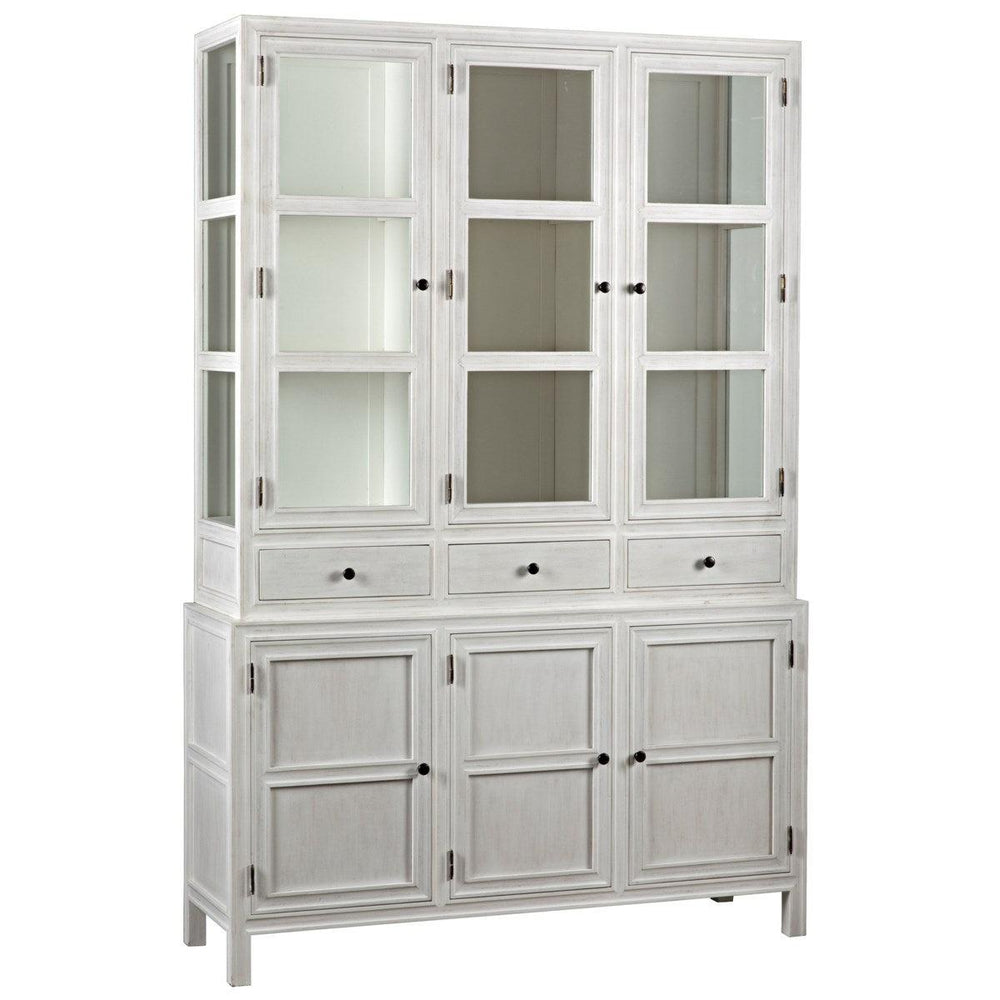 Noir Colonial Hutch White-Noir Furniture-Blue Hand Home