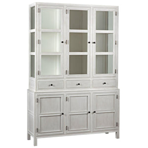 Noir Colonial Hutch White-Noir Furniture-Blue Hand Home